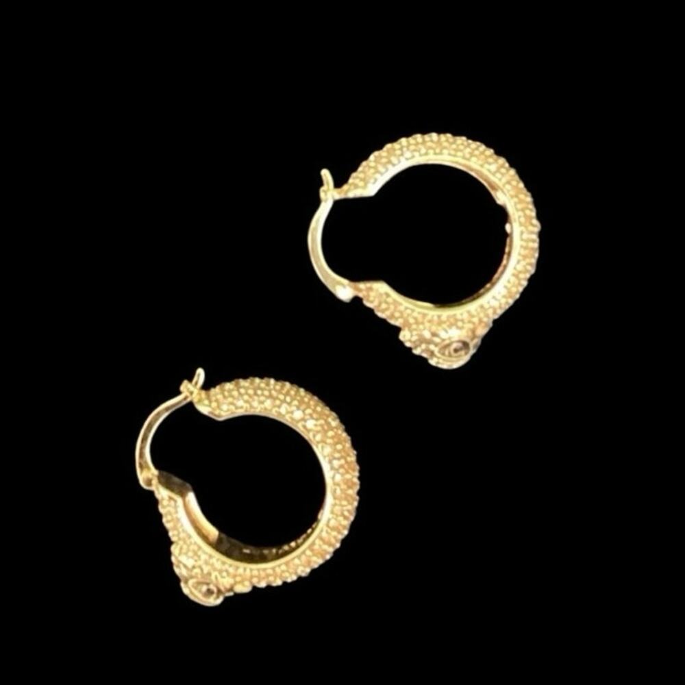 Kurt Geiger Gold Earrings With Beautiful Bird Detail